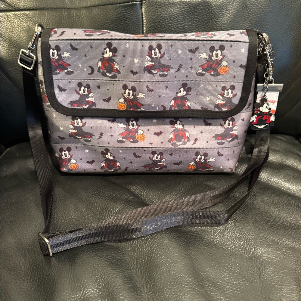 Harvey’s Disney Mickey Mouse vampire flap crossbody bag